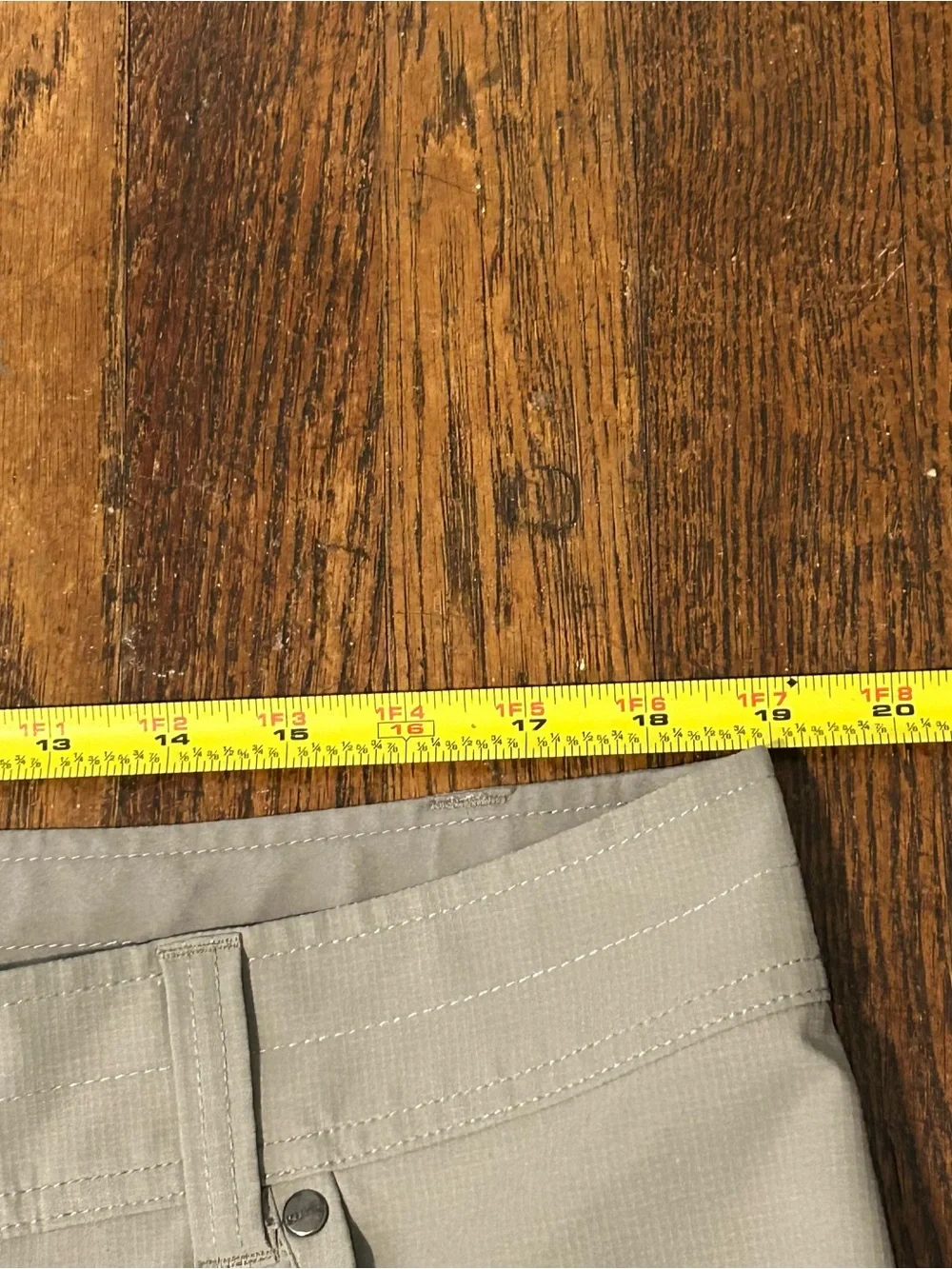 Kuhl Shorts Mens 38 Gray Silencr Kargo Chino Hiking Travel Performance 5230
